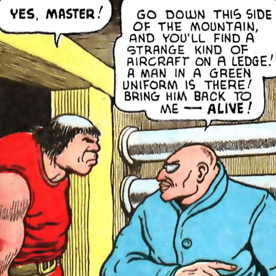 COMIC : DR GORE’S MOUNTAIN OF PERIL – PART 3 of 12