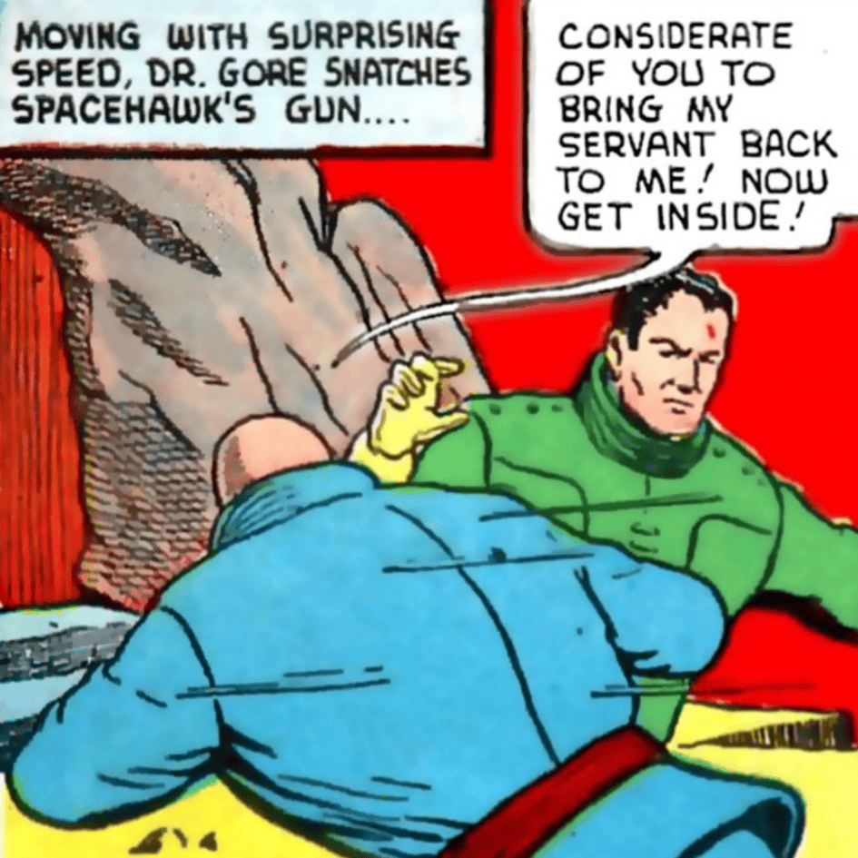 COMIC : DR GORE’S MOUNTAIN OF PERIL – PART 5 of 12