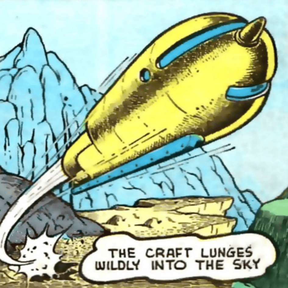 COMIC : DR GORE’S MOUNTAIN OF PERIL – PART 8 of 12
