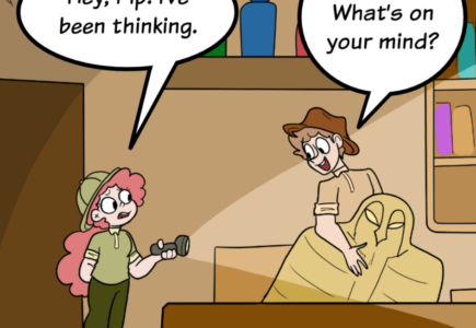 COMIC : PIP & JANE IN ADVENTURELAND