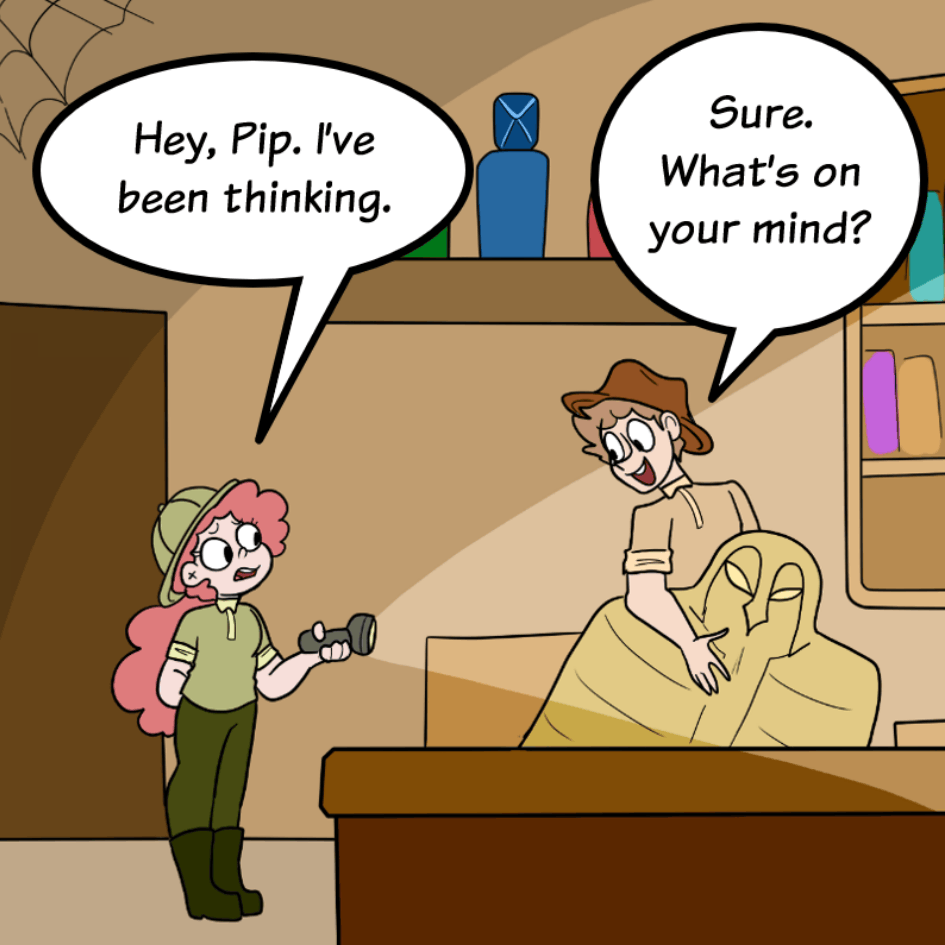 COMIC : PIP & JANE IN ADVENTURELAND