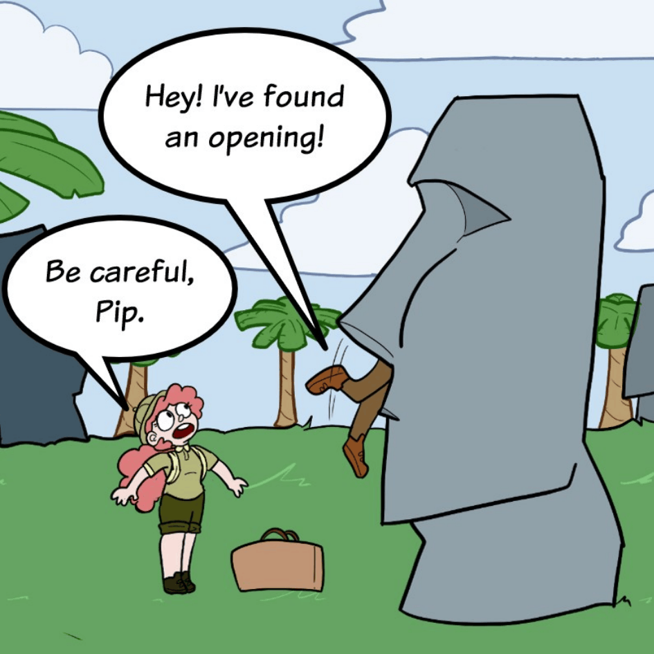 COMIC : PIP & JANE IN ADVENTURELAND