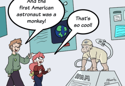 COMIC : PIP & JANE IN OUTER SPACE